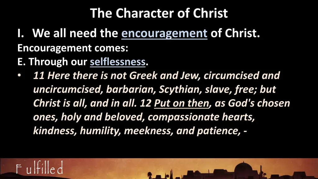 the character of christ 11