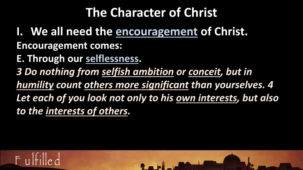 the character of christ 13