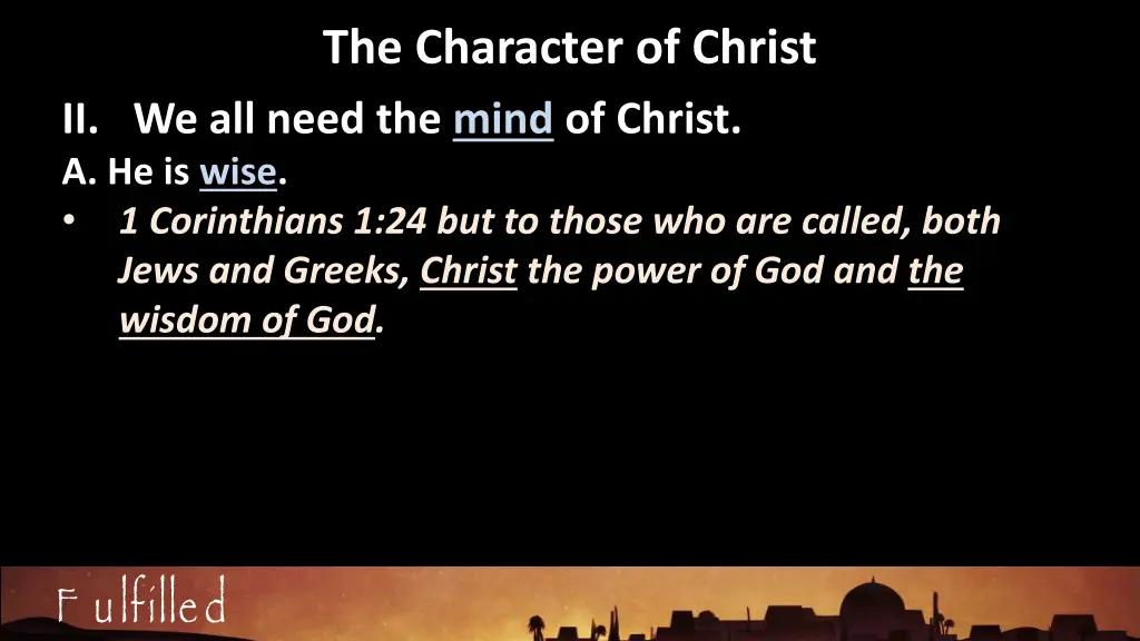 the character of christ 16