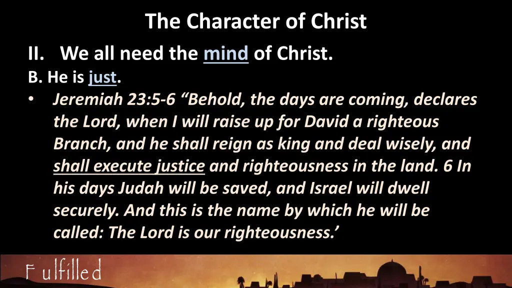 the character of christ 17