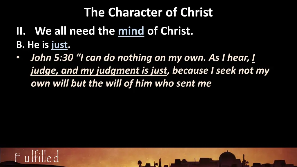 the character of christ 18