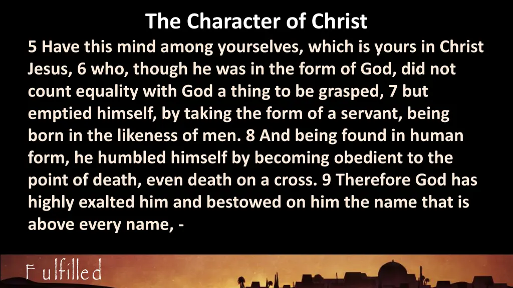 the character of christ 2