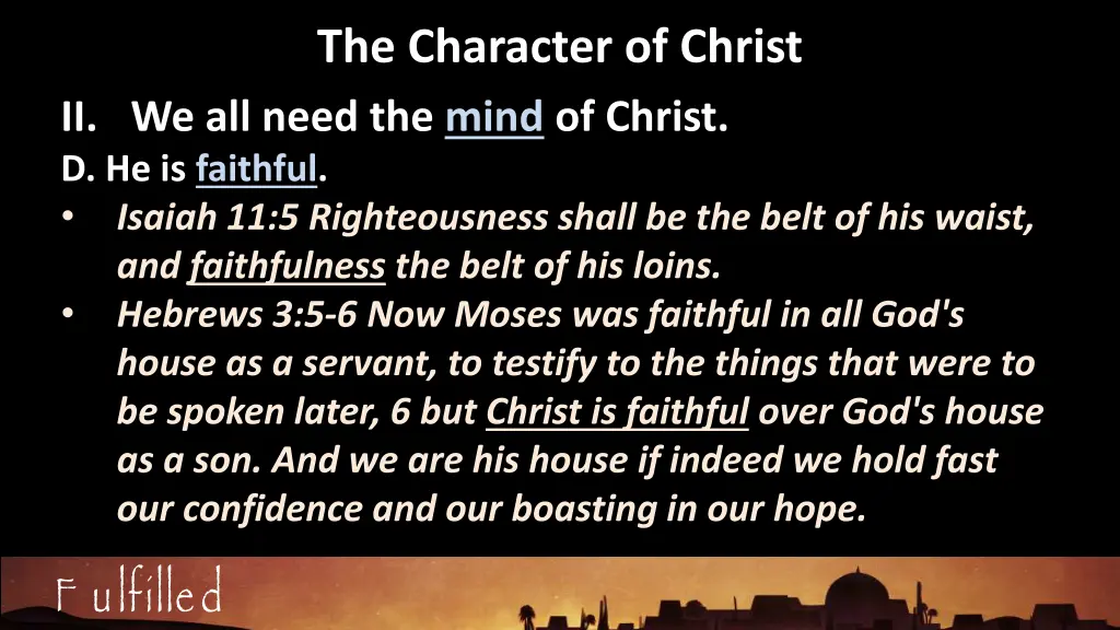 the character of christ 22