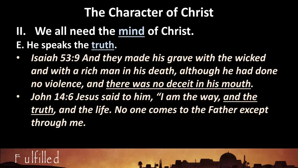 the character of christ 23