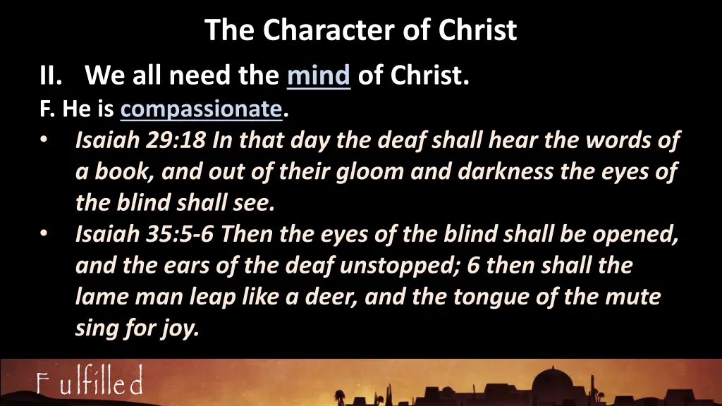 the character of christ 24