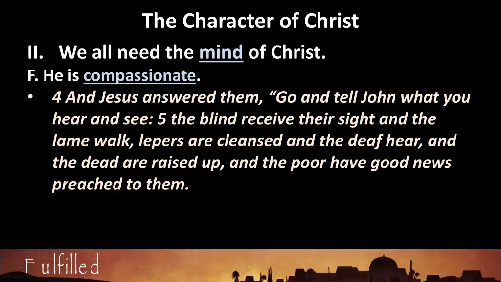 the character of christ 26