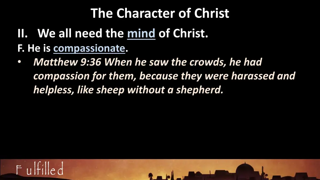 the character of christ 27