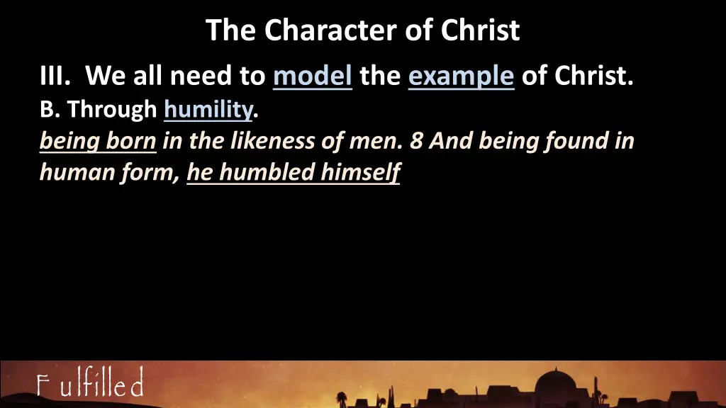 the character of christ 33