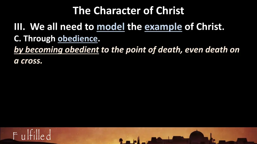 the character of christ 34