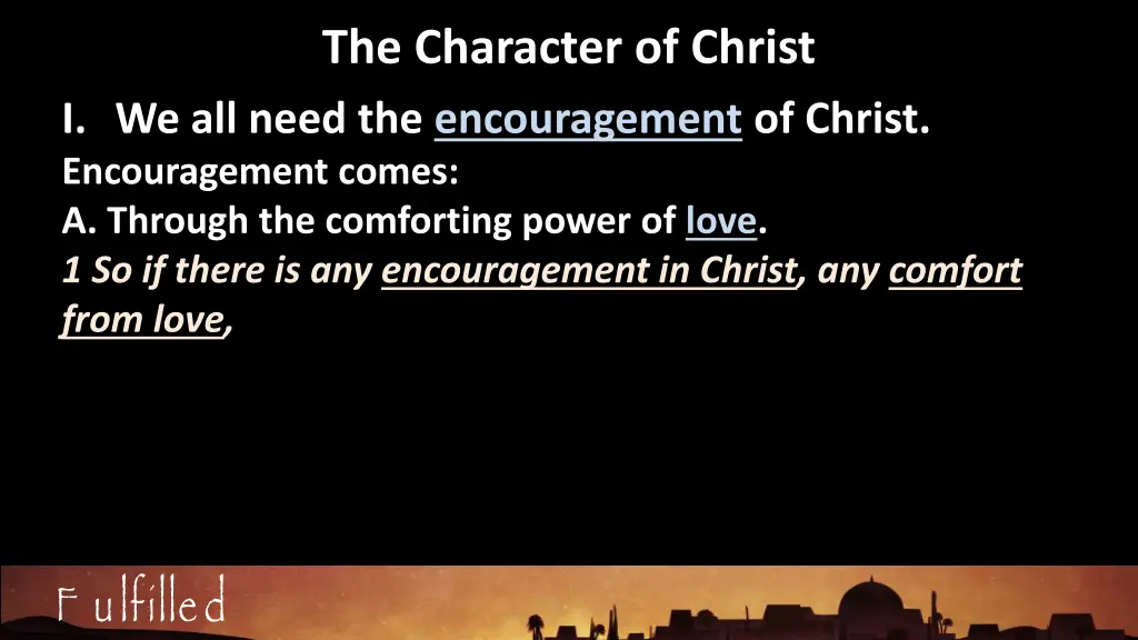 the character of christ 5