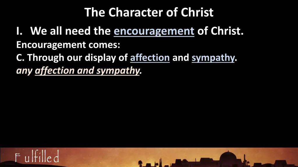 the character of christ 7