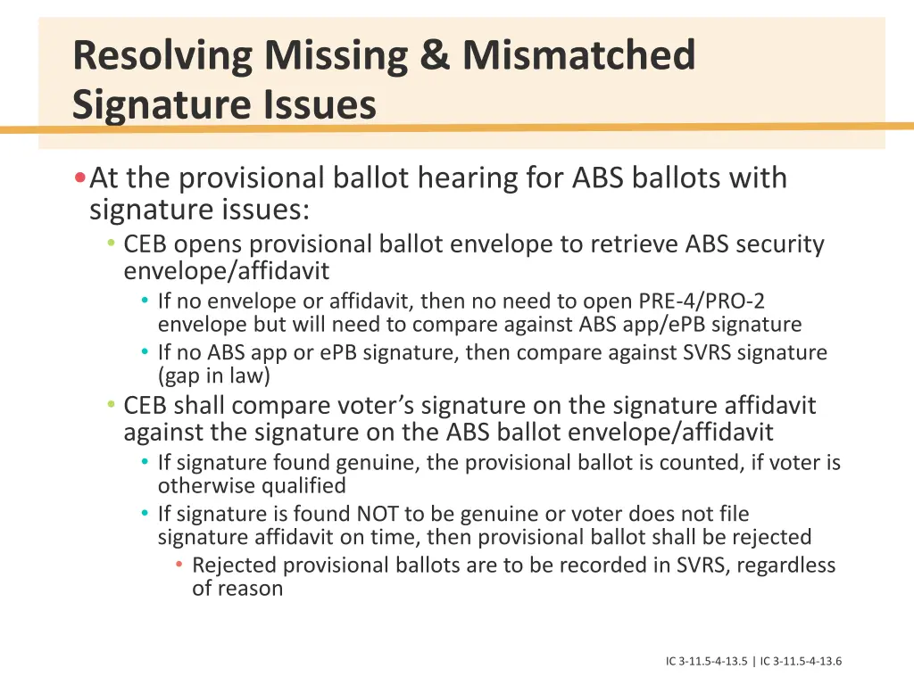 resolving missing mismatched signature issues 2