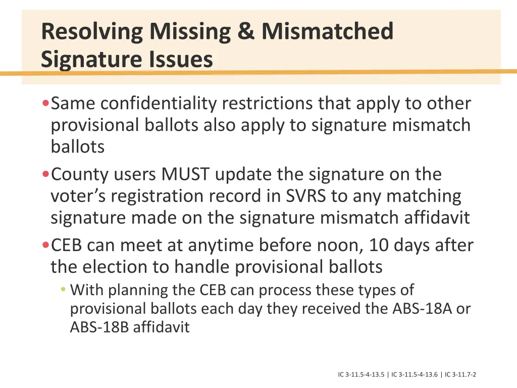 resolving missing mismatched signature issues 3