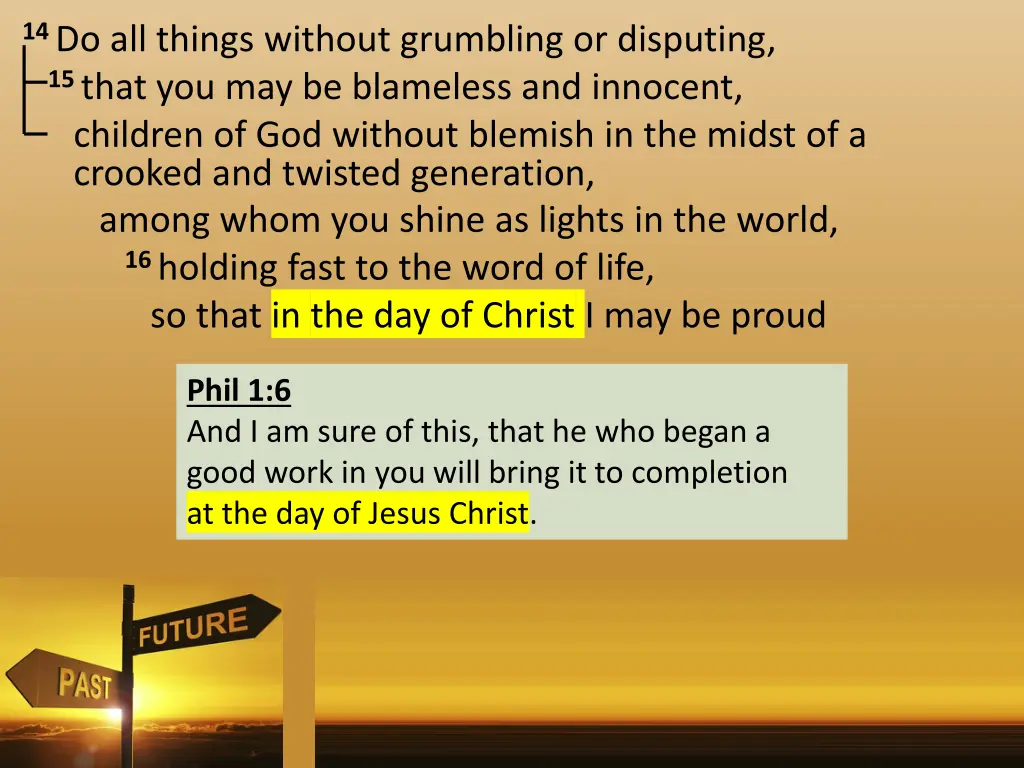 14 do all things without grumbling or disputing 2