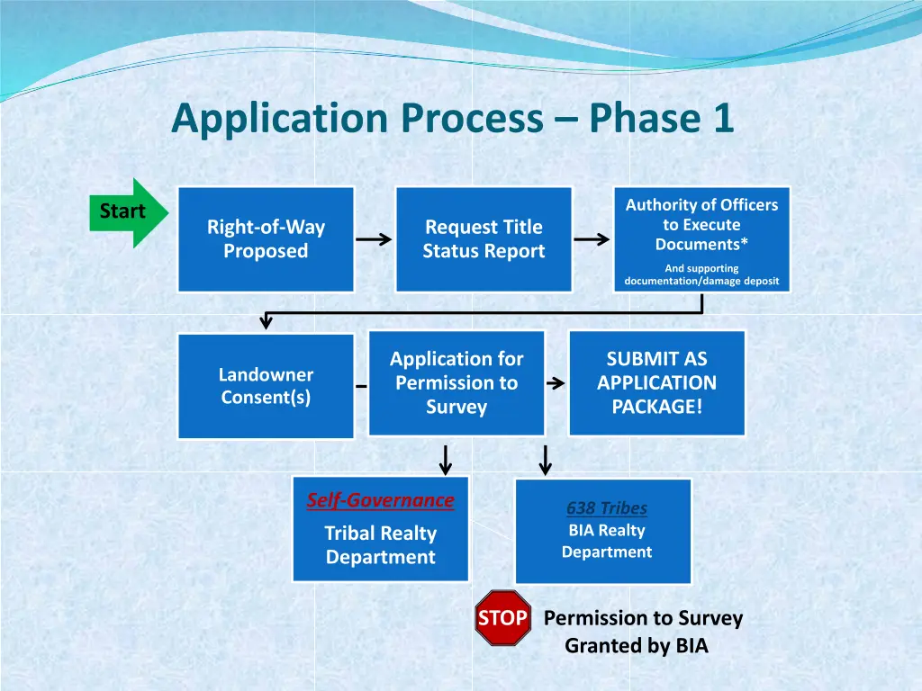 application process phase 1