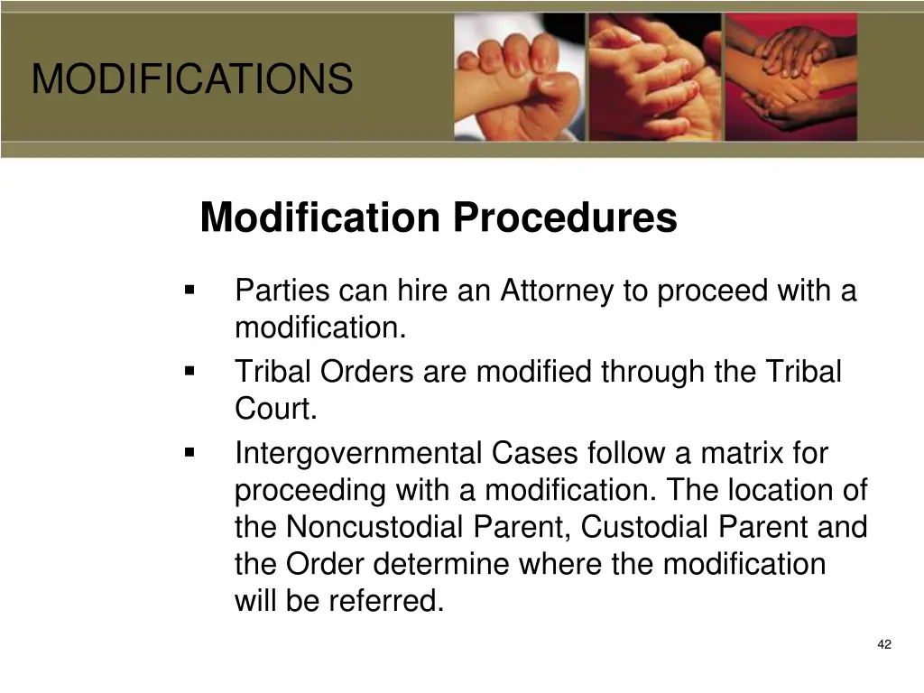 modifications 3