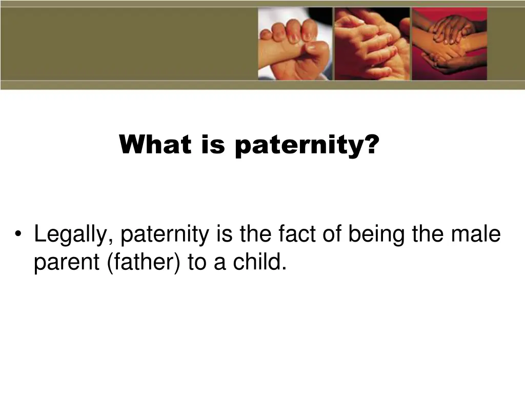 what is paternity