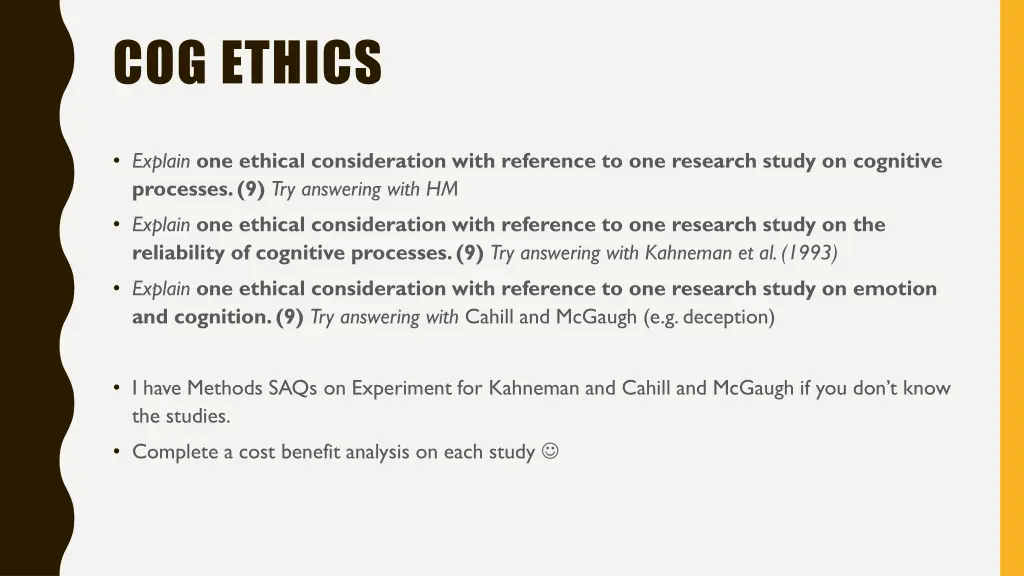 cog ethics