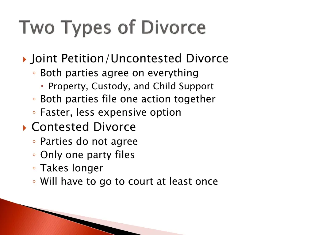 joint petition uncontested divorce both parties