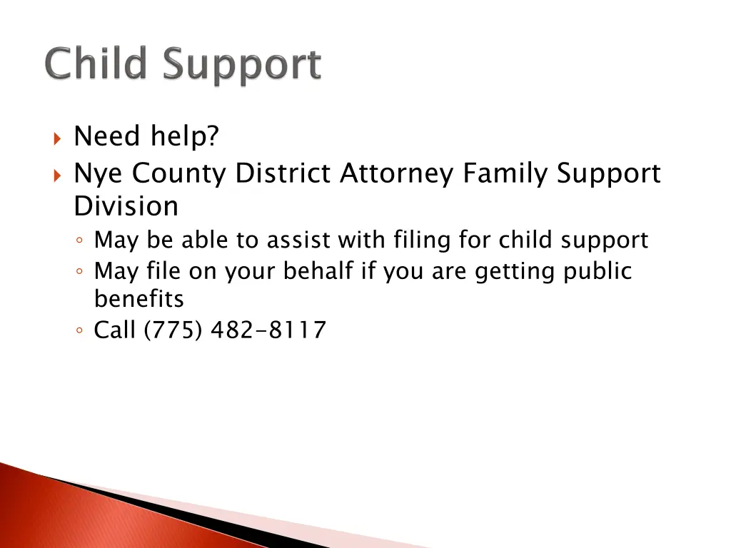 need help nye county district attorney family