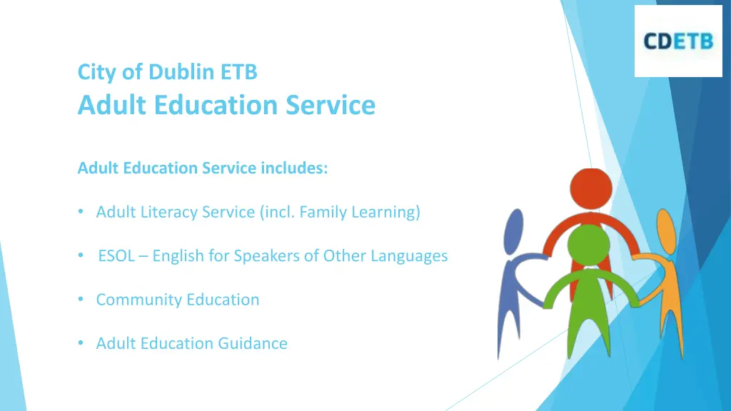 city of dublin etb adult education service