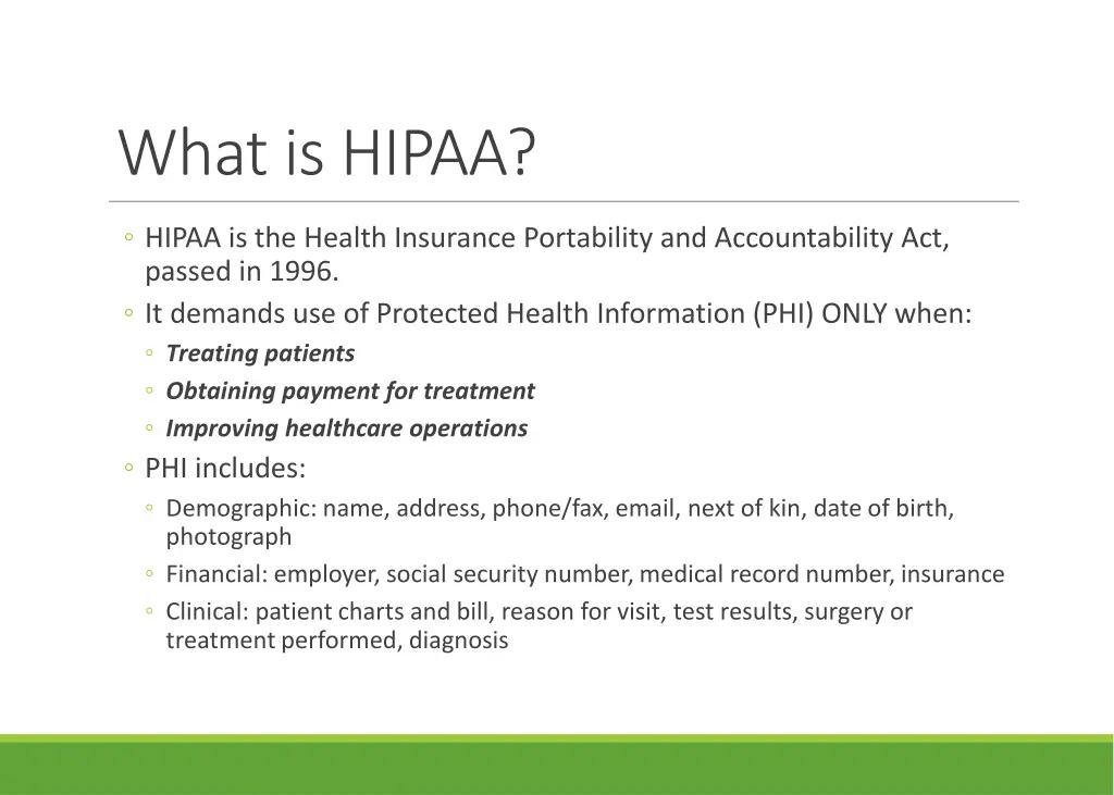 what is hipaa