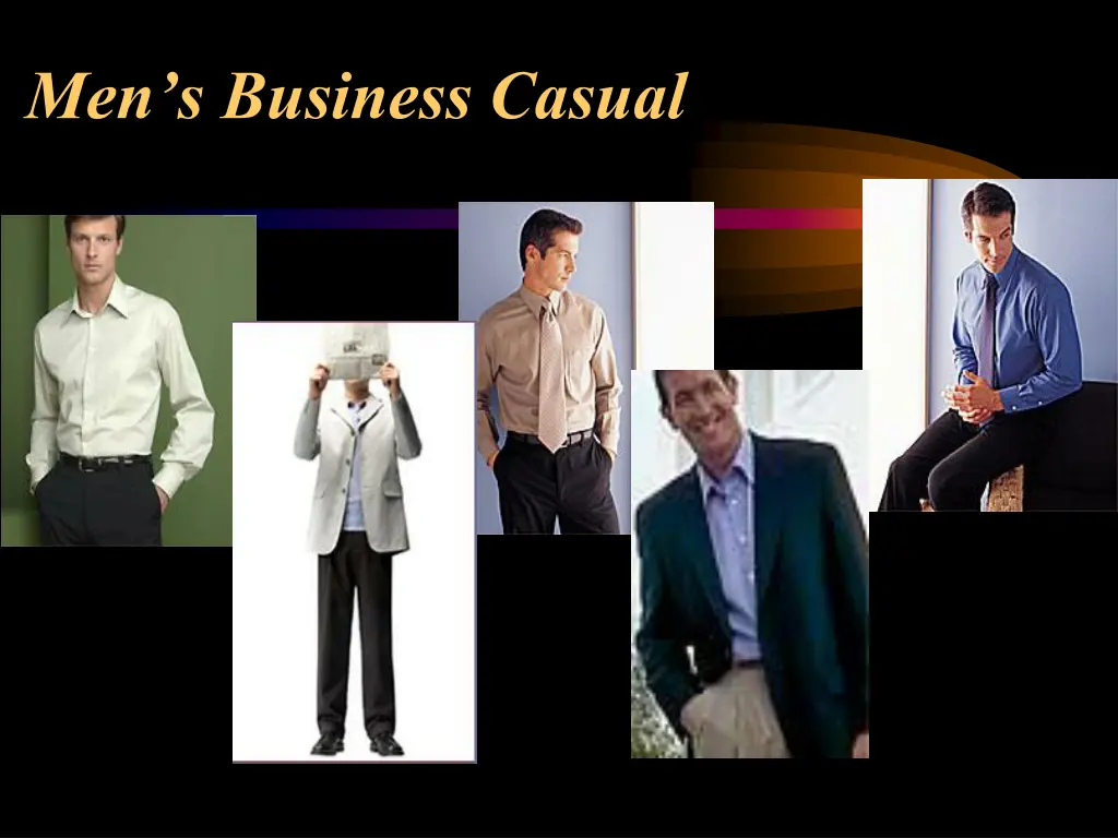 men s business casual