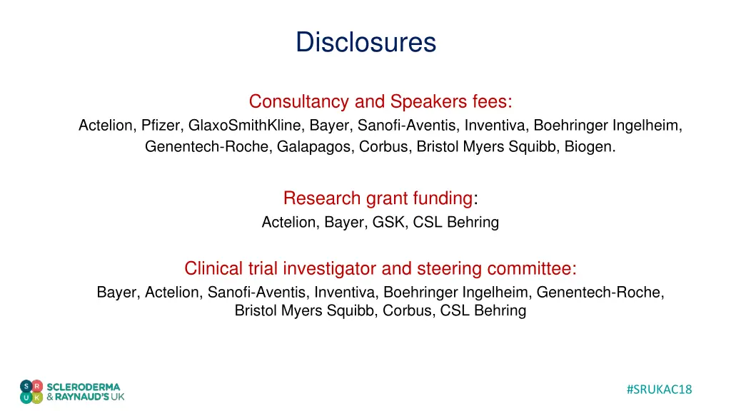 disclosures