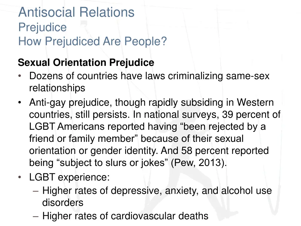 antisocial relations prejudice how prejudiced 3