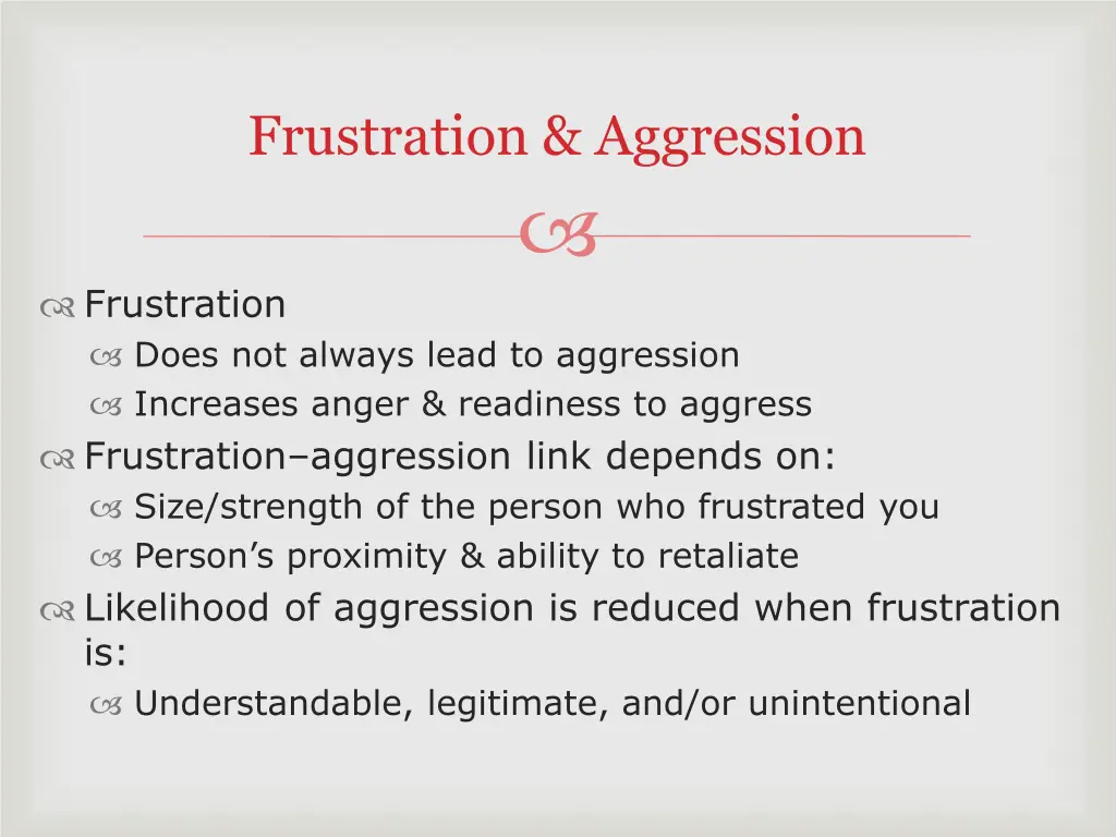 frustration aggression 1