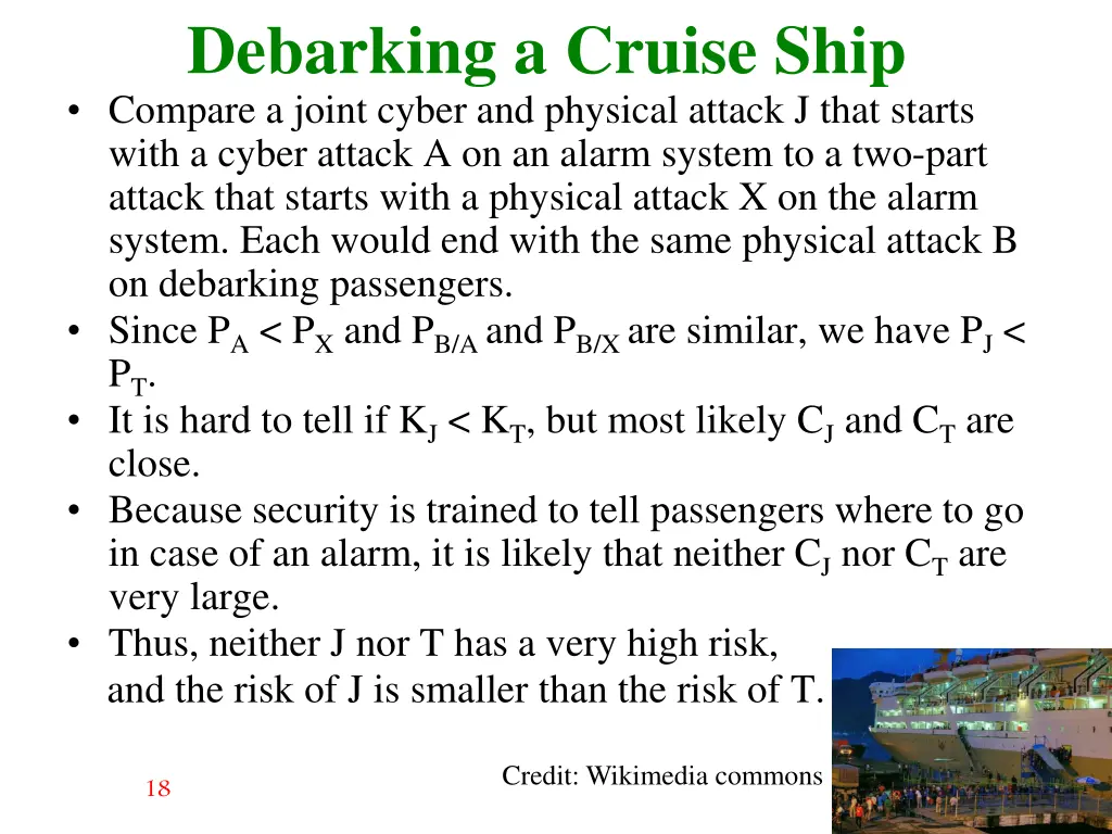 debarking a cruise ship 2