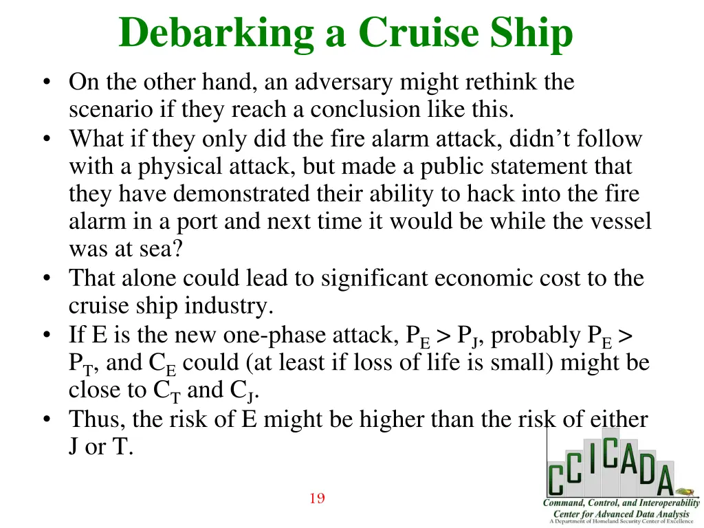 debarking a cruise ship 3