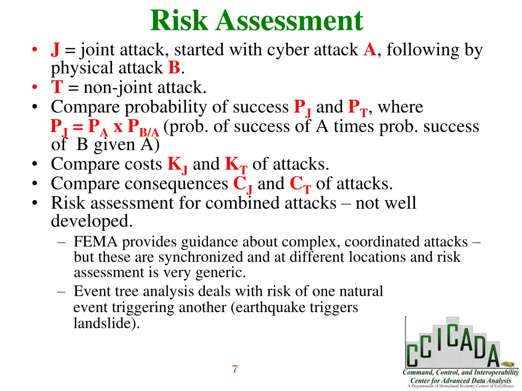 risk assessment 1