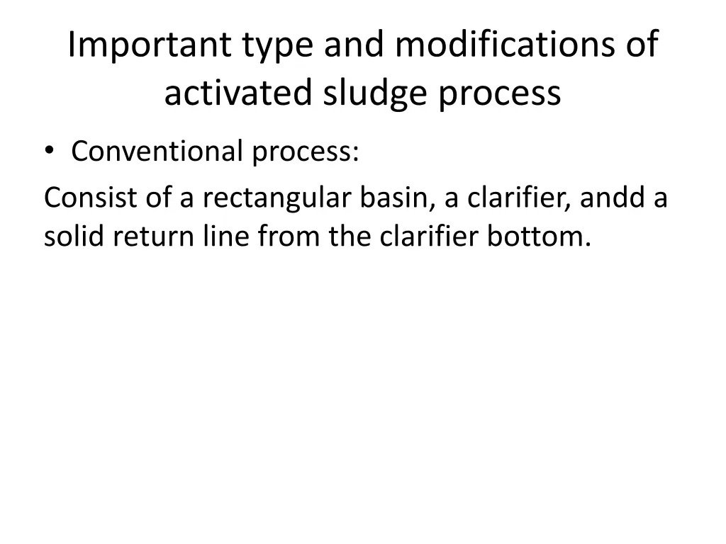 important type and modifications of activated