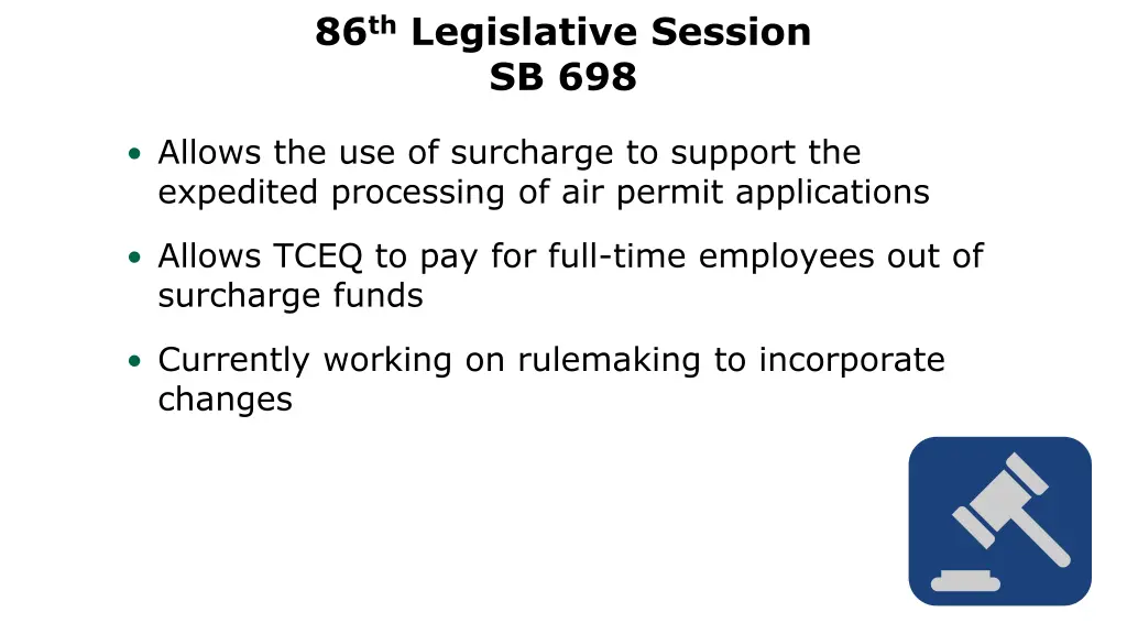 86 th legislative session sb 698