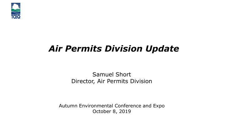 air permits division update