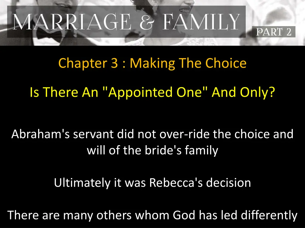 chapter 3 making the choice 11