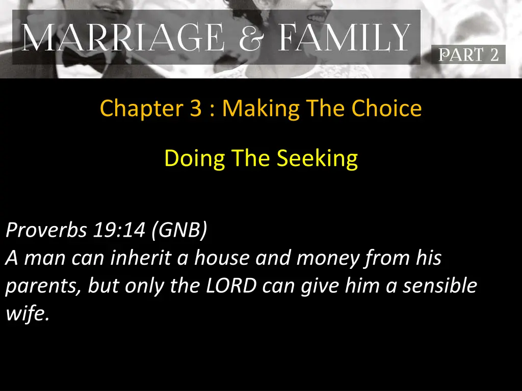 chapter 3 making the choice 14