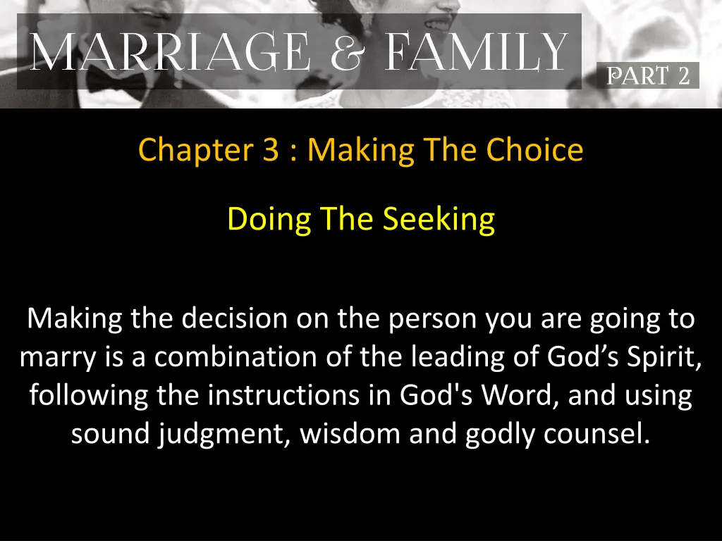 chapter 3 making the choice 15