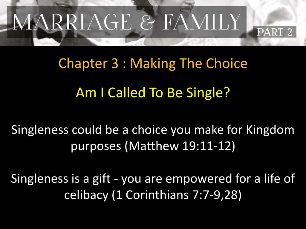 chapter 3 making the choice 24