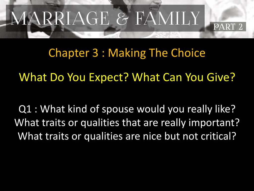 chapter 3 making the choice 6