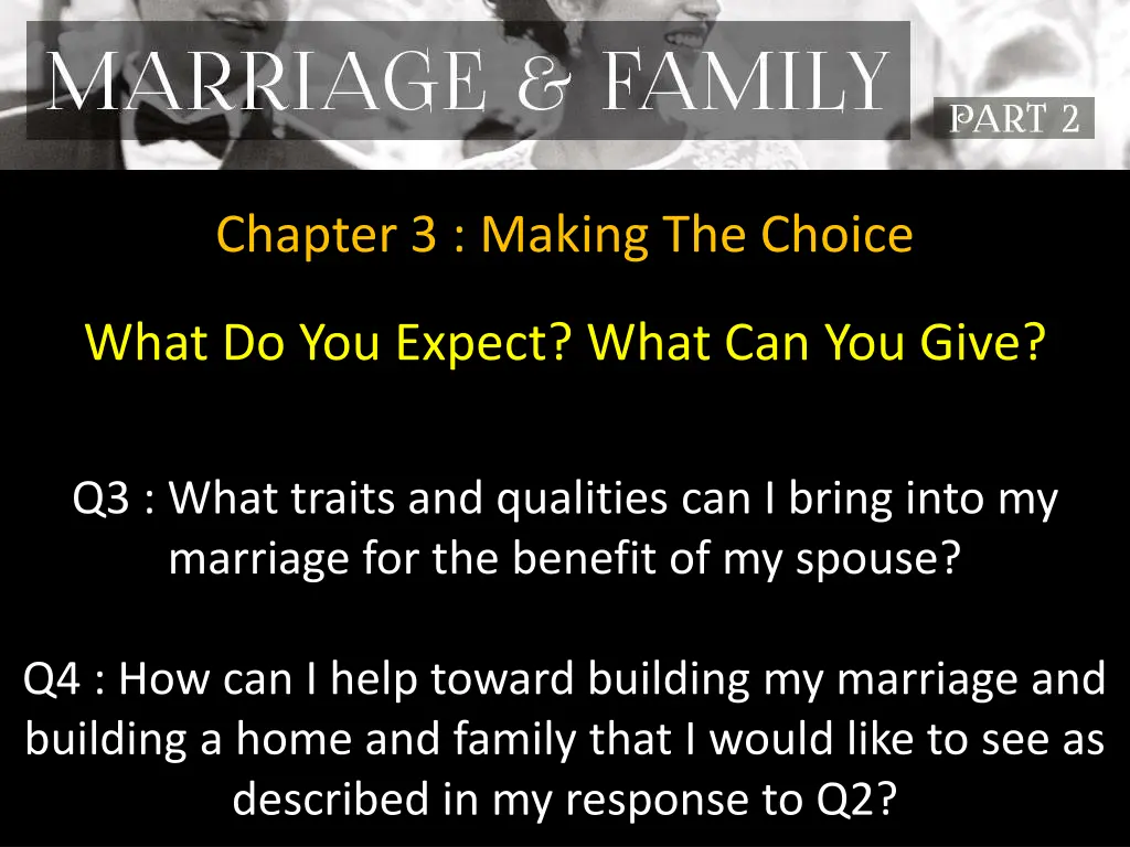 chapter 3 making the choice 8