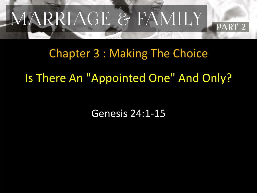 chapter 3 making the choice 9