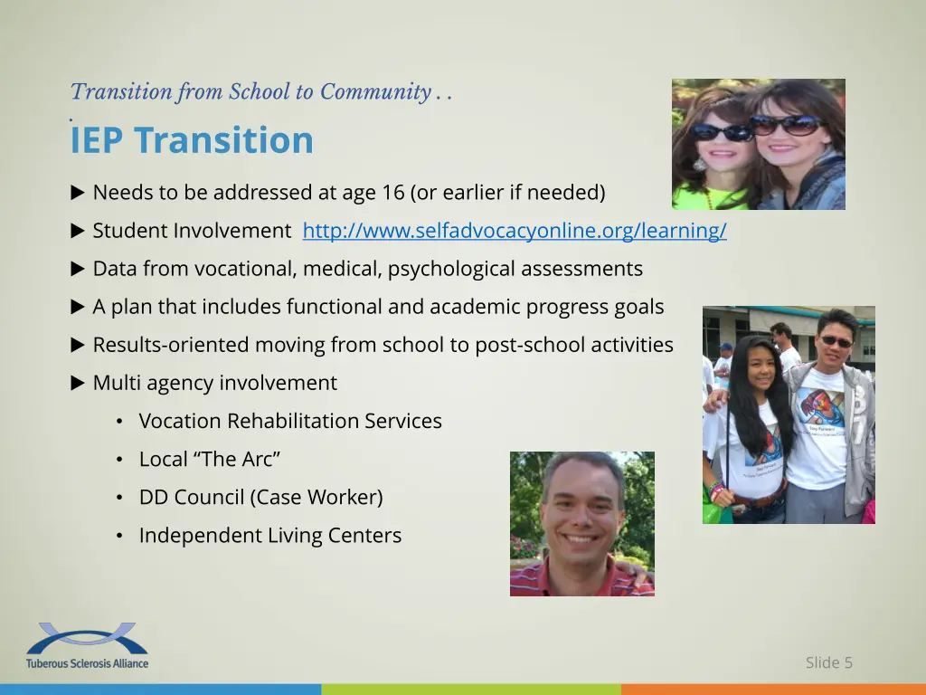 transition from school to community iep transition