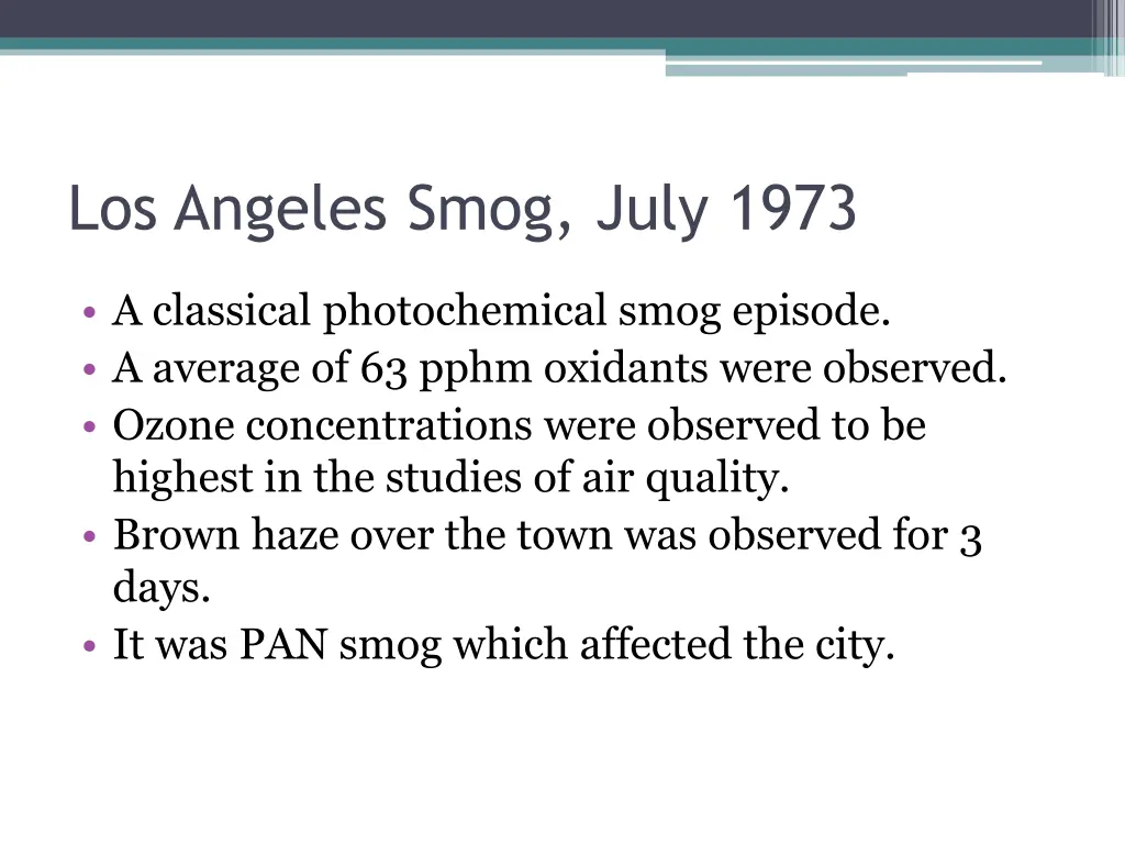 los angeles smog july 1973