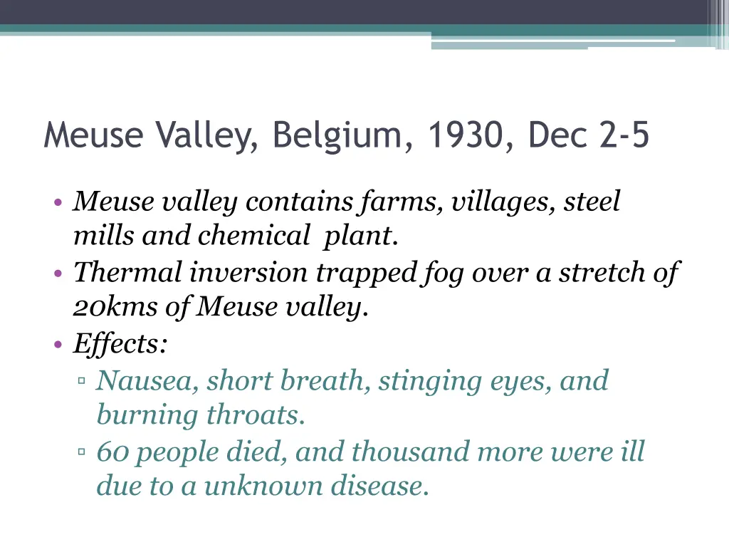 meuse valley belgium 1930 dec 2 5