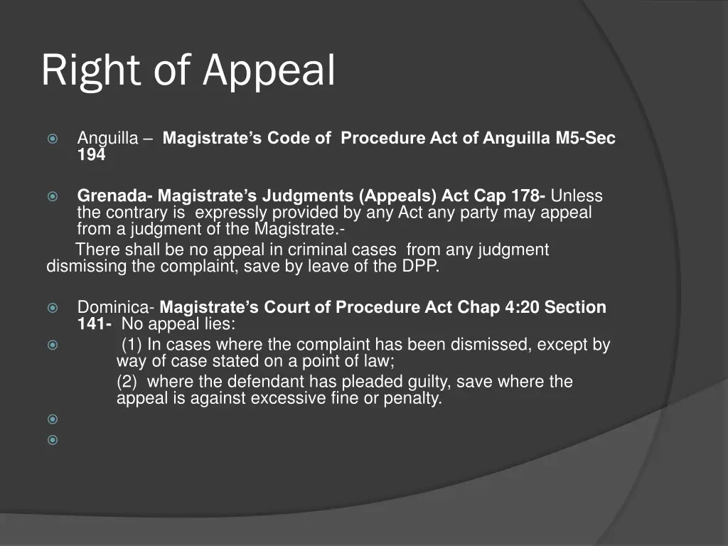 right of appeal 1