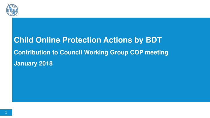 child online protection actions by bdt