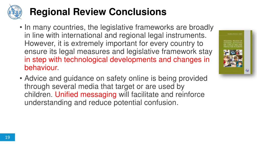 regional review conclusions 1