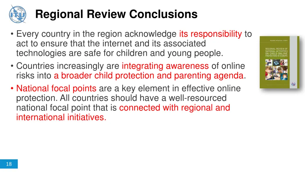 regional review conclusions